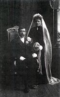 Brudebilde av Lise og Teodor Risnes.