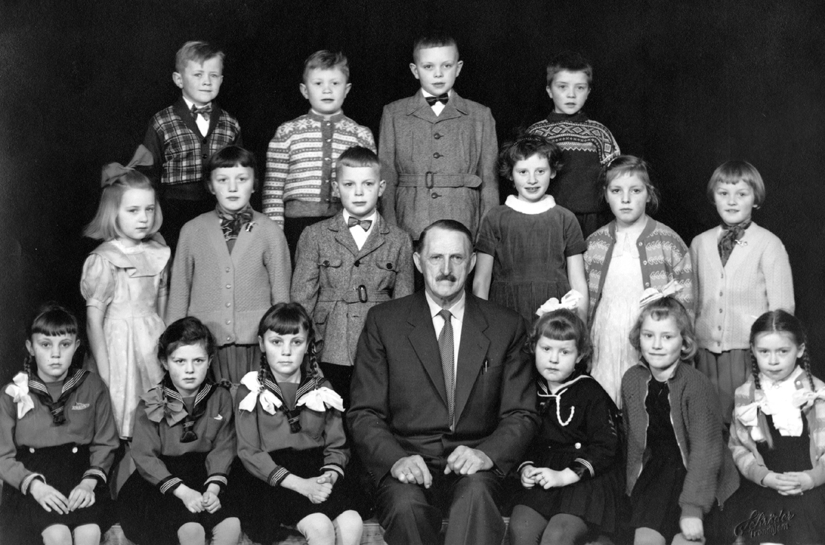 Hopsjø skole, Melandsjø i 1959