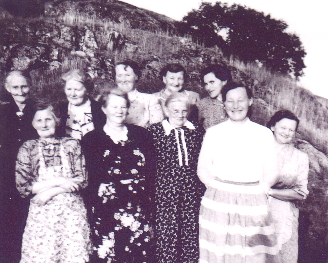 Sanitetsmøte hos Karen Akseth