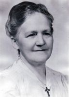 Marit Strøm, f. Herje. Bildet er tatt i 1945.