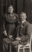 Petter Andreas Holm og hustru Marit Kjørsvik